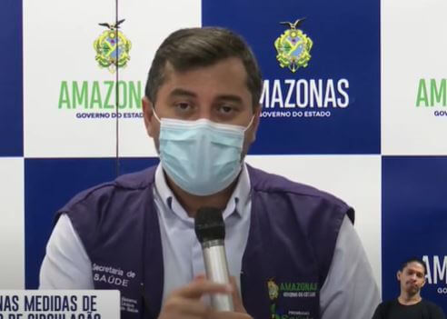 Governador do Amazonas, Wilson Lima, anuncia novo decreto em que libera o horário do comércio