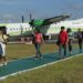 Avião da antiga MAP Linhas Aéreas, vendida para a atual Passaredo, uma das companhias que atendem o interior do Amazonas. Foto: Arquivo/Prefeitura de Parintins