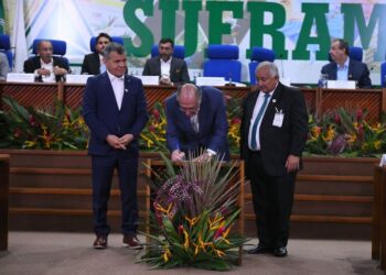 Evento foi acompanhado por diversas autoridades, empresários, parlamentares e representantes de entidades de classe (Foto: Divulgação/Suframa)